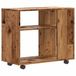 VidaXL Bijzettafel 70x35x55 cm Oud Hout