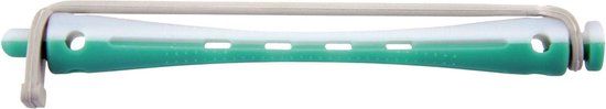 Comair - Permanentwikkels Lang - Groen/Wit - 6 mm