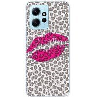 Xiaomi Bedrukt siliconen hoesje compatibel met Xiaomi Redmi Note 12 4G baiser leopard