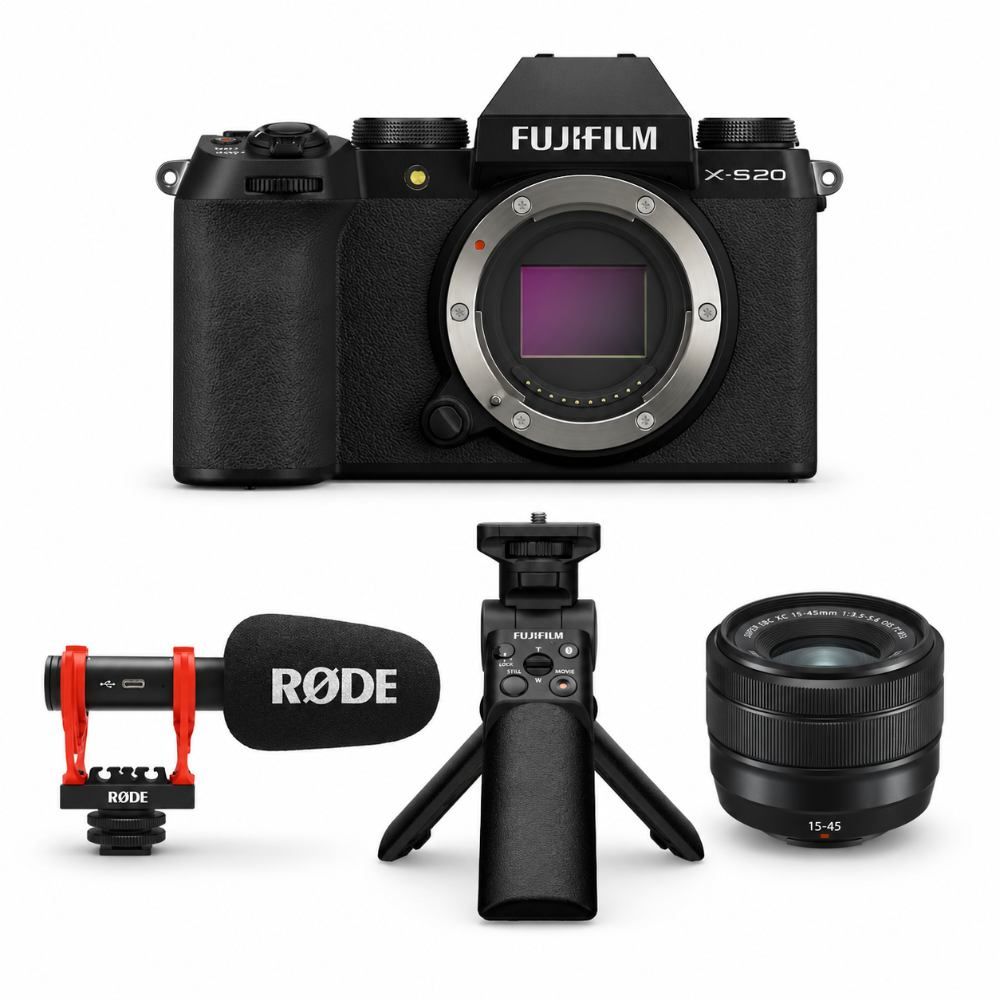 Fujifilm X-S20 + XC 15-45mm Vlogger Set