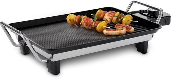 FRITEL - GT 1075 - Grill & Teppanyaki in 1 - 28 cm - massieve aluminium bakplaat - 1 tot 2 personen