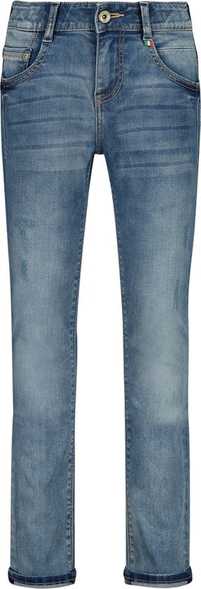 Vingino Jeans Giovanni Jongens Jeans - Mid Blue Wash - Maat 128
