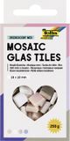 Folia Paper Mozaieksteentjes folia 10x10mm glas iriserend | 4 stuks