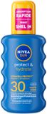 NIVEA Sun Protect & Hydrate Zonnebrand SPF 30 - 6 x 200 ml - Voordeelverpakking
