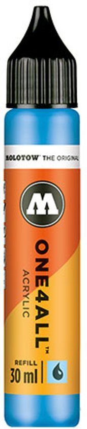 Molotow ONE4ALL™ - 30ml lichtblauwe navul Inkt op acrylbasis
