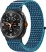 Wigento Samsung Smartwatch-band voor Samsung Galaxy Watch 9 / 8 / 8 Classic, nylon, blauw