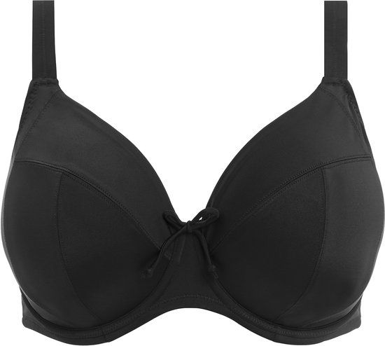 Elomi Plain Sailing - Voorgevormde Bikinitop - Zwart