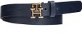 Tommy Hilfiger TH LOGO 2.5 Kledingriem Donkerblauw Leer Vrouwen 95 cm