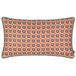 Wylder Tropics Onika Rechthoekige Geometrische Piped Kussenhoes
