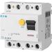 EATON PFIM-63/4/003-G/F FI- 187358: Schakelaar 63A, 4-polig, 30mA, type G/F, artikelnummer 187358