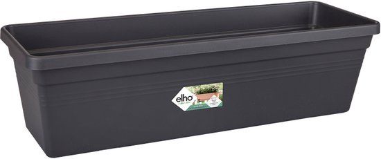 Elho Green Basics Balkonbak 50 - Living Black - 48.8 x 14 cm