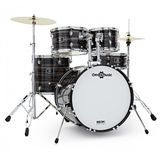 Gear4music BDK-20 Fusion Drum Kit, Black Oyster