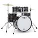 Gear4music BDK-20 Fusion Drum Kit, Black Oyster