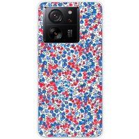 1001 coques Xiaomi Bedrukt siliconen hoesje compatibel met Xiaomi 13T liberty wiltshire bleu