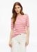 s.Oliver Top rayé Rose