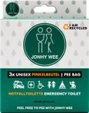 Jonhy Wee Noodtoilet, 3 stuks