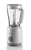 Ariete Breakfast 586 Elektrische mixer met 4 messen van roestvrij staal, 2 snelheden + pulse-functie, antislip voeten, deksel boven, inhoud 1,5 l, 500 W, wit