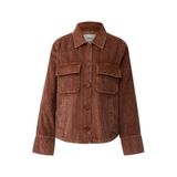 s.Oliver corduroy blouse - bruin