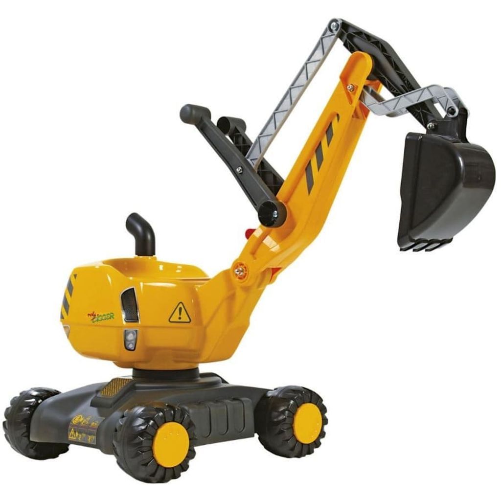 rolly toys graafmachine RollyDigger junior geel