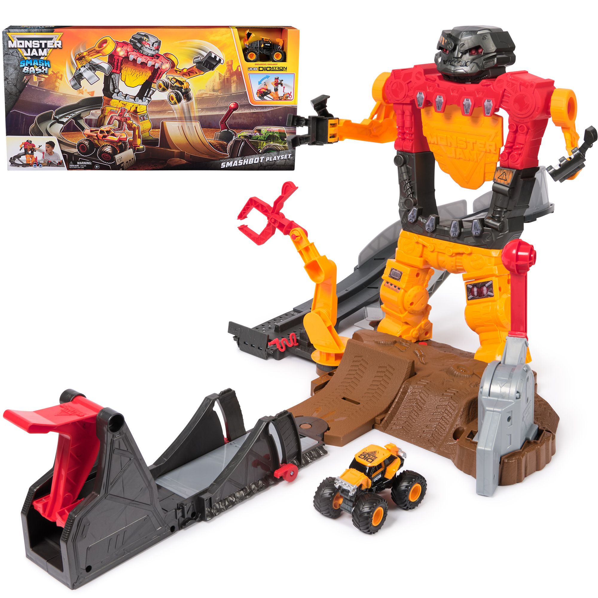 Spin Master Monster Jam Smash & Bash SmashBot Speelset