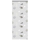 vidaXL Doucherolgordijn met cassette 110x240 cm stofbreedte 106 cm