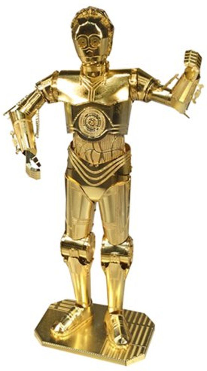 Metal Earth Star Wars C-3PO GOLD - 3D-puzzel
