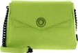 MANDARINA DUCK Leren Schoudertas Mellow Neon Dressy Bag Acid Lime Neongroen