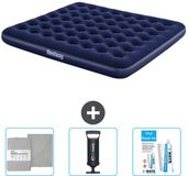 Bestway luchtbed - 2-Persoons - 183 x 203 x 22 cm - Blauw