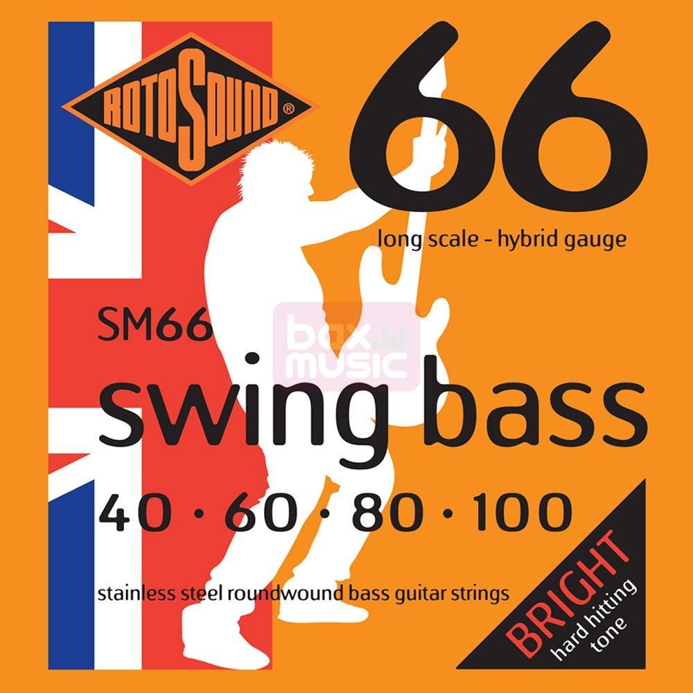 Rotosound SM66 Swing Bass basgitaarsnaren 40 - 100