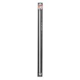 Douceur d'Intérieur Spiralia gordijnroede, uittrekbaar, 10 mm, wit, 60-80 cm