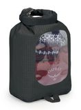 Osprey Dry Sack 3 Waterdichte tas met venster, uniseks, zwart