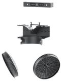 Teka 113290007 Afzuigkap Recyclageset Grijs