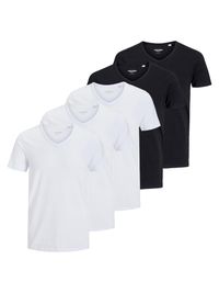 Jack & Jones T-shirt pour homme 5 pack Essentials