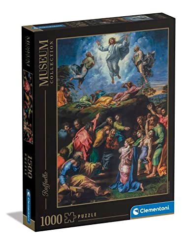 Clementoni - Museum Collection Raphael, Transfiguration 1500 stuks - Puzzel