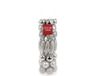 Koopman International Boules de Noël et pics - 40x pc - argent - 6 cm - plastique - décoration de sapin de Noël