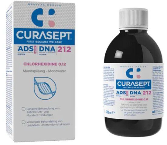 Curasept Mondspoeling ADS DNA 212 0,12% CHX - 200 ml