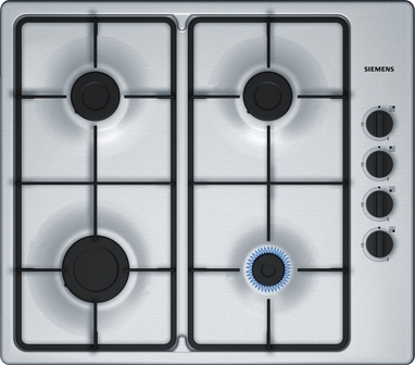 Siemens EB6B5PB60N - Gas Hob - 4 Burners - Stainless Steel