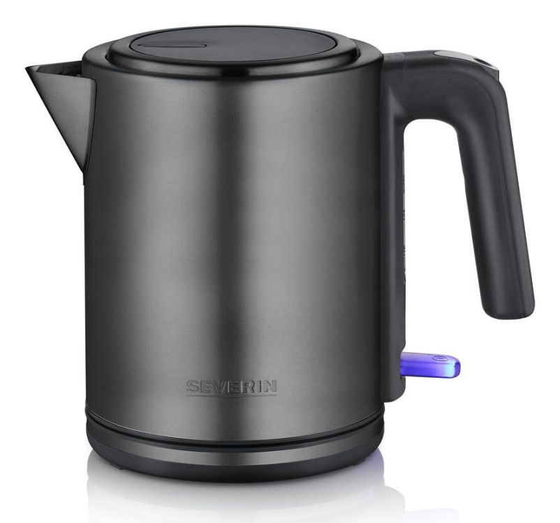 Severin WK 9342 Waterkoker - 1L - 2400W - Zwart/RVS