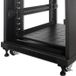 Qoltec Roulettes pour rack 19'' | 4 pc's