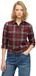 Superdry Lumberjack Geruite Flanellen Overhemd Dames Frontier Check Red