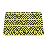 Bonamaison, Rechthoek Pop Art Digital bedrukte muismat, antislip onderkant, voor kantoor en thuis, grootte: 22x18 cm