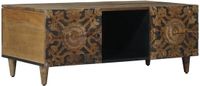 vidaXL Salontafel Bruin 100 x 54 x 40 cm Massief Mango Hout