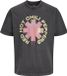 JACK&JONES JORRED HOT TEE SS CREW NECK STYD SS25 Hommes T-shirts Noir XL