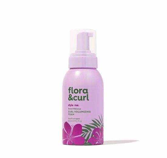 Flora & Curl Sweet Hibiscus Curl Volumizing Foam - 300 ml