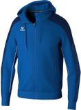 Erima Evo Star Trainingsjack Met Capuchon Kinderen - Royal / Marine | Maat: 128
