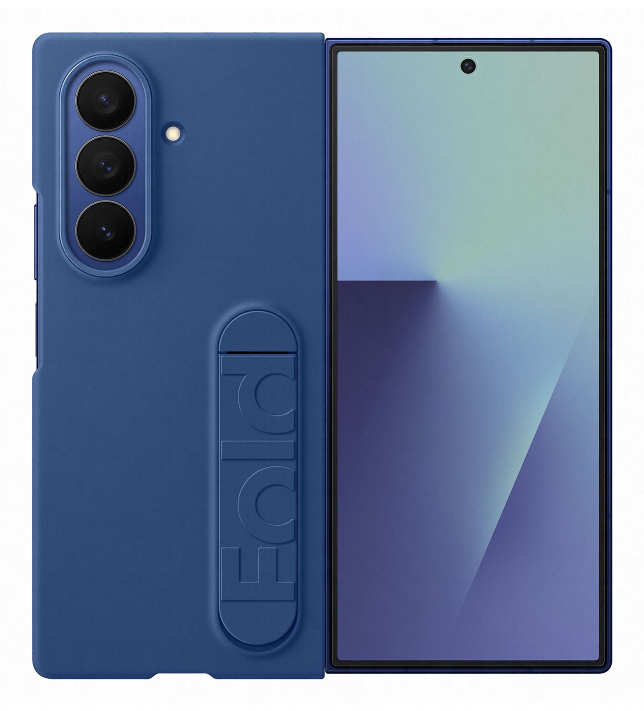 Samsung Galaxy Z Fold 7 Hoesje - Marineblauw Silicone Cover