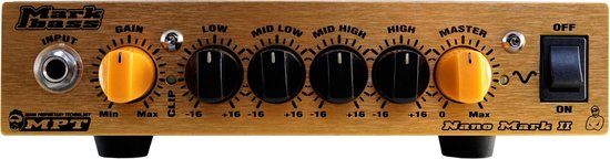 Markbass Nano Mark II 300 Watt basgitaarversterker head
