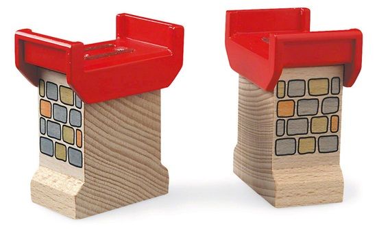 Brio 33254 - Modelspoorwegonderdeel - Rood - Hout - 3+ jaar