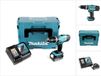 Makita DHP 453 RT1J accu klopboormachine 18V 42Nm + 1x accu 5,0Ah + lader in Makpac 2