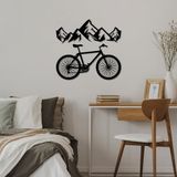 Stijlvol zwart decoratief metalen wandaccessoire, 70 x 26 cm en 70 x 38 cm, 100% metaal, 1,5 mm dik, eenvoudige wandmontage, perfect voor woondecoratie